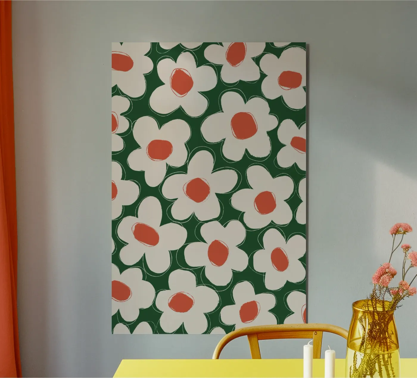 Daisy Pattern Forex-Platte von treechild