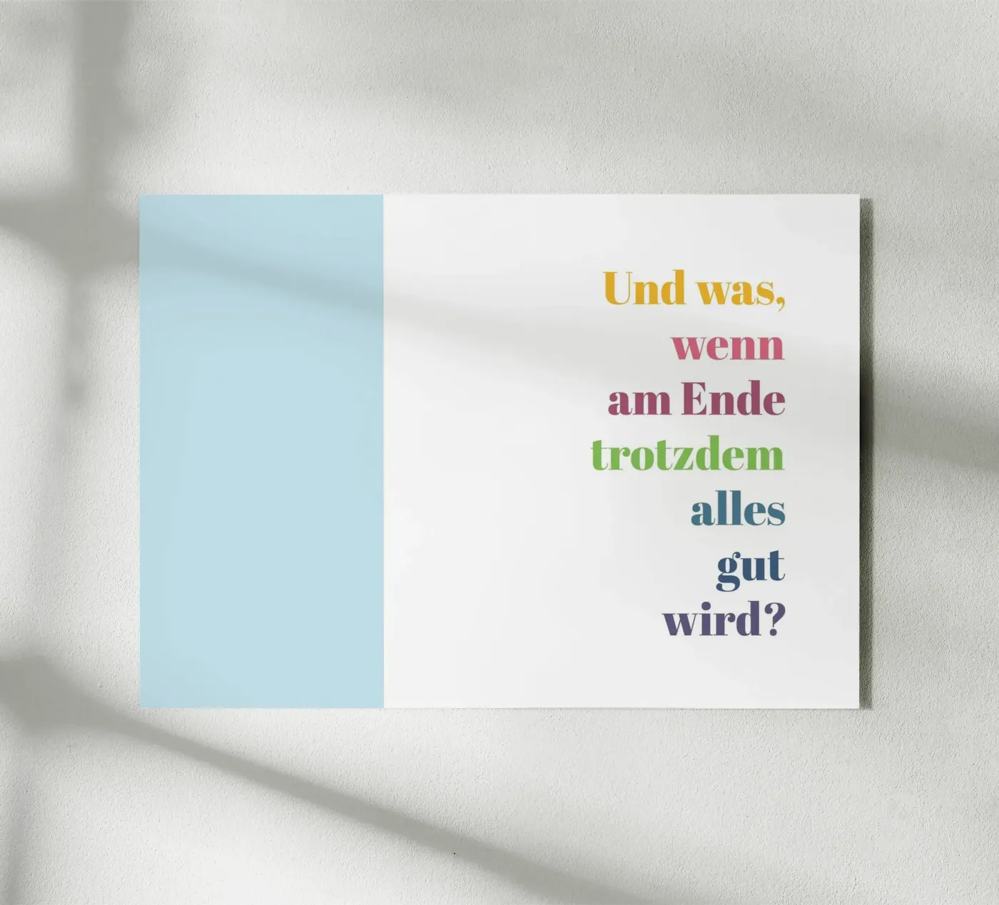 Alles gut plexiglass da glueckaufpapier