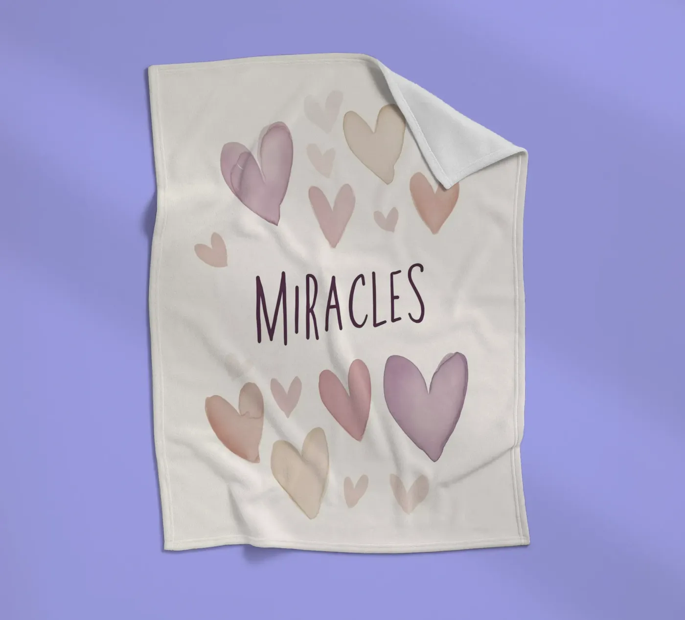 Miracles fleece blanket by treechild
