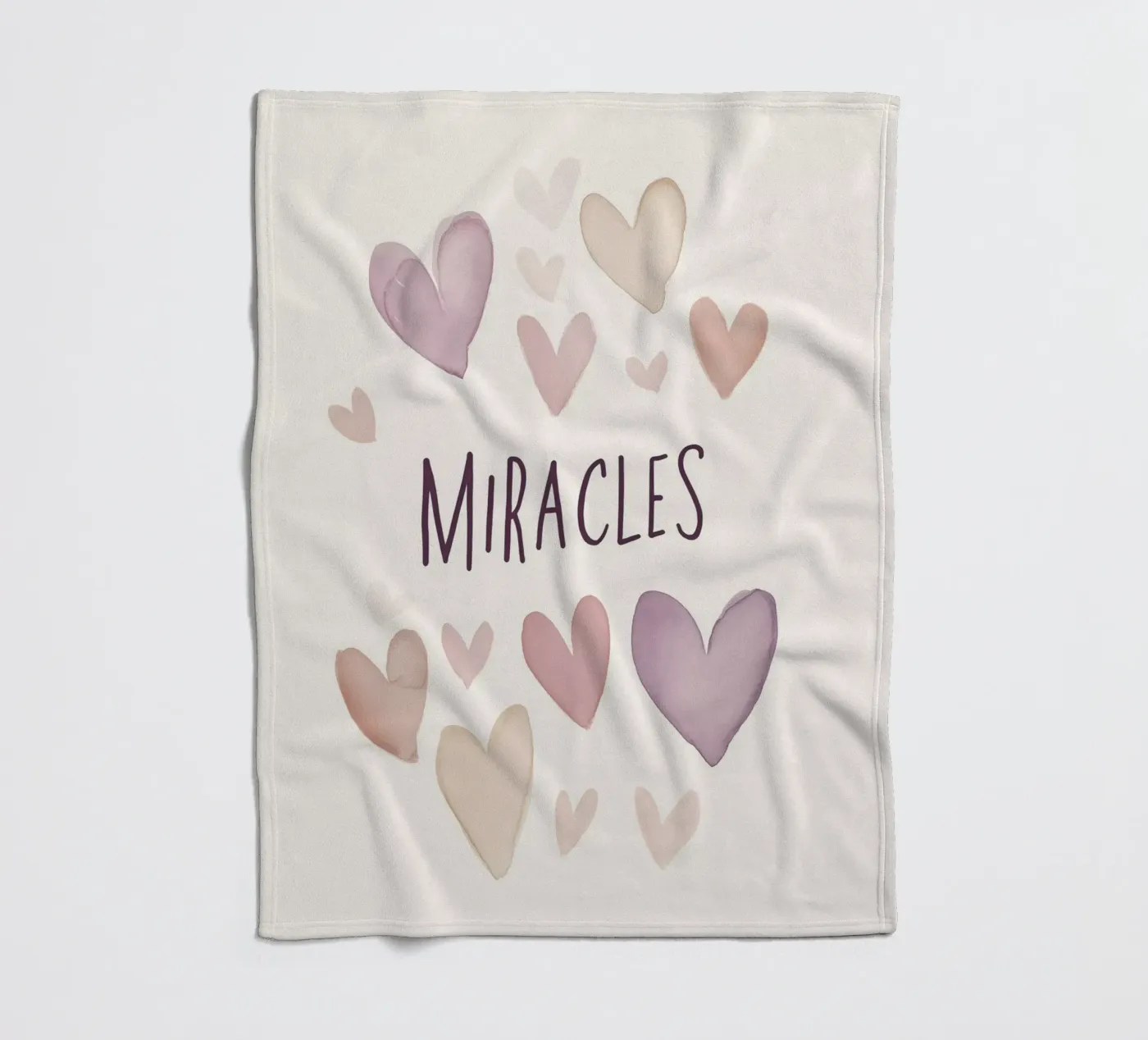 Miracles fleece blanket by treechild