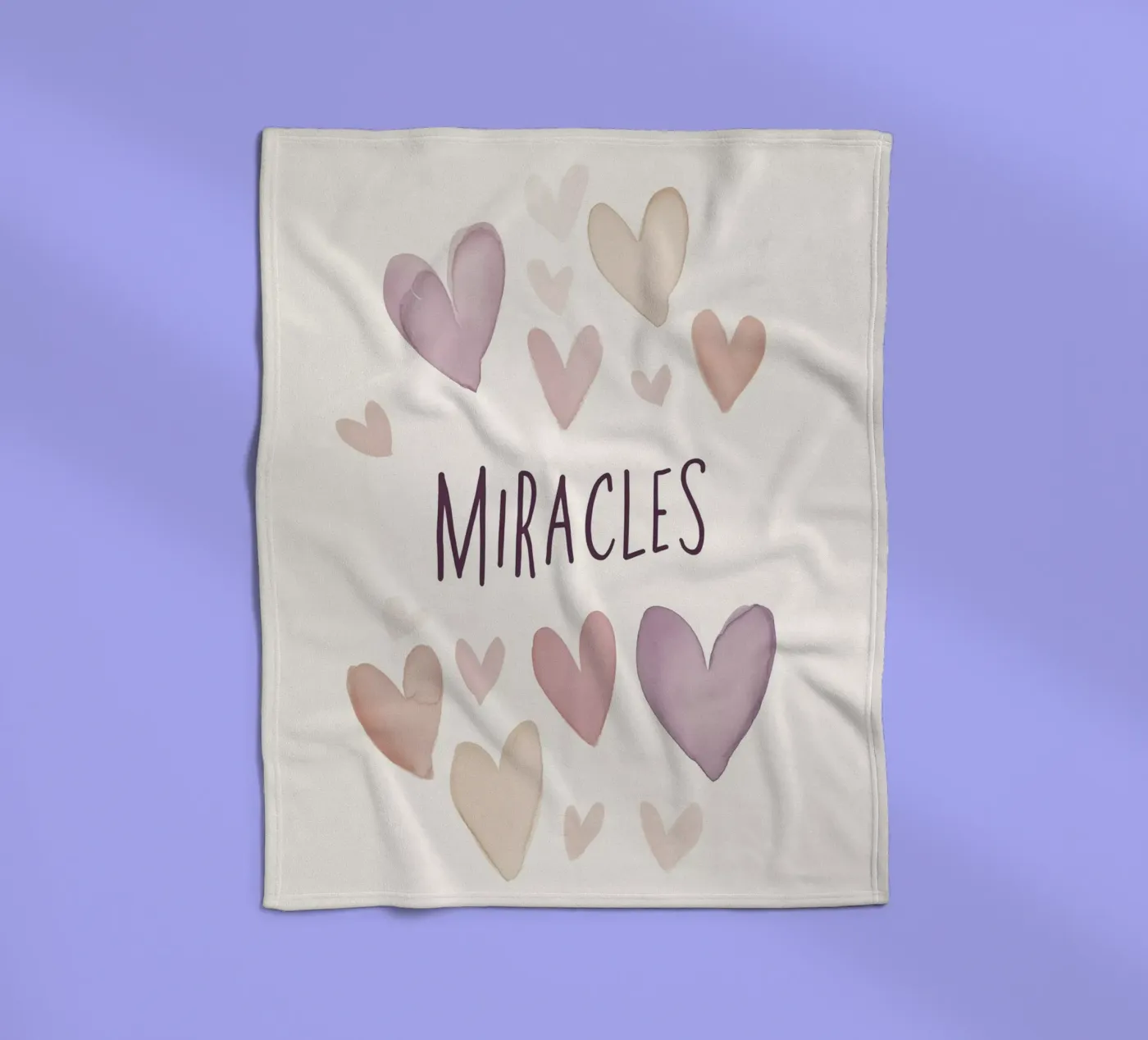 Miracles fleece blanket by treechild