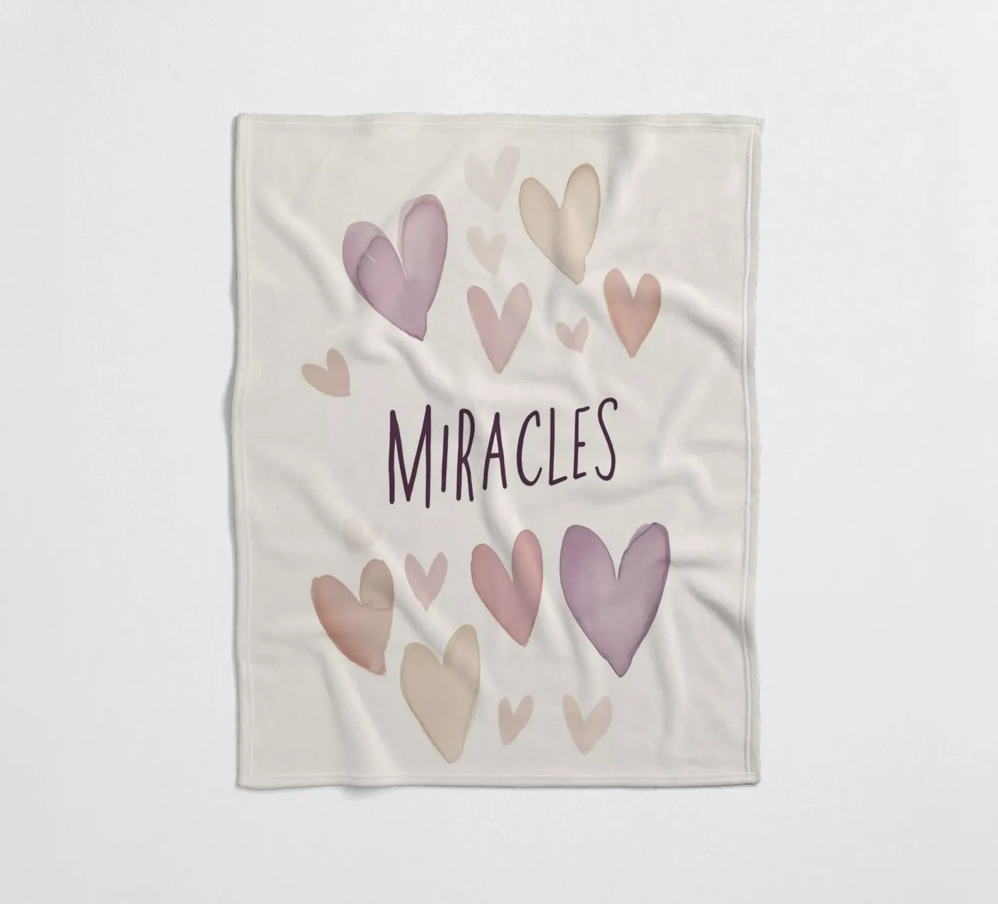 Miracles fleece blanket by treechild