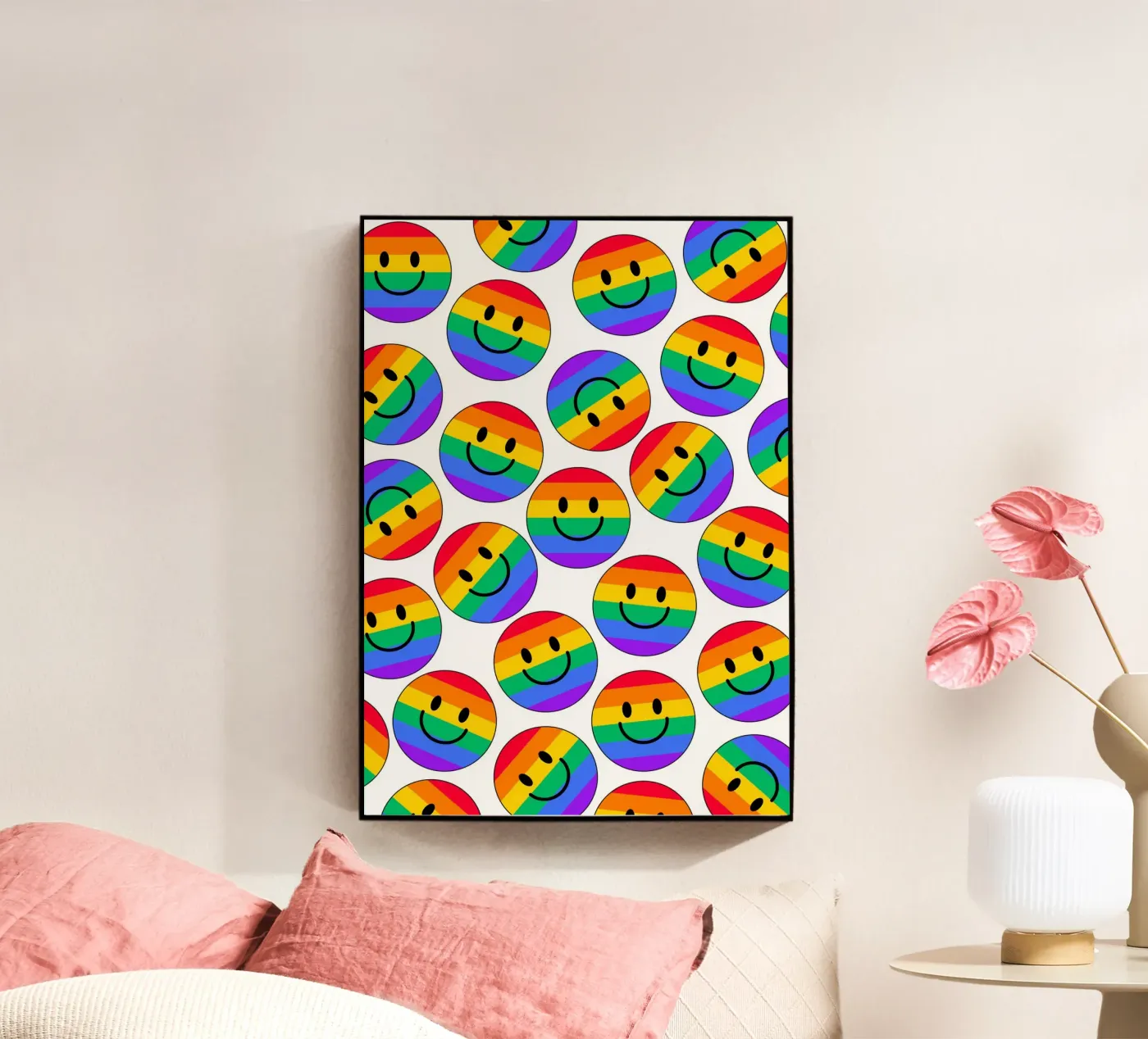 Happy pride Acryl-Glas von Happypatterns