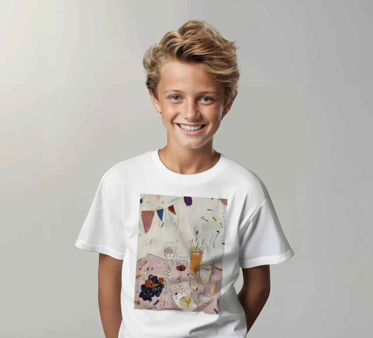 Party Time No 1 kids t-shirt by treechild