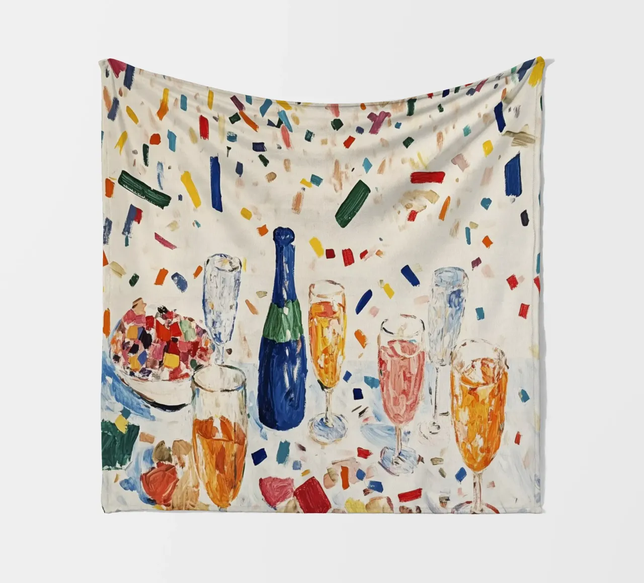 Party Time No 2 coperta in pile da treechild