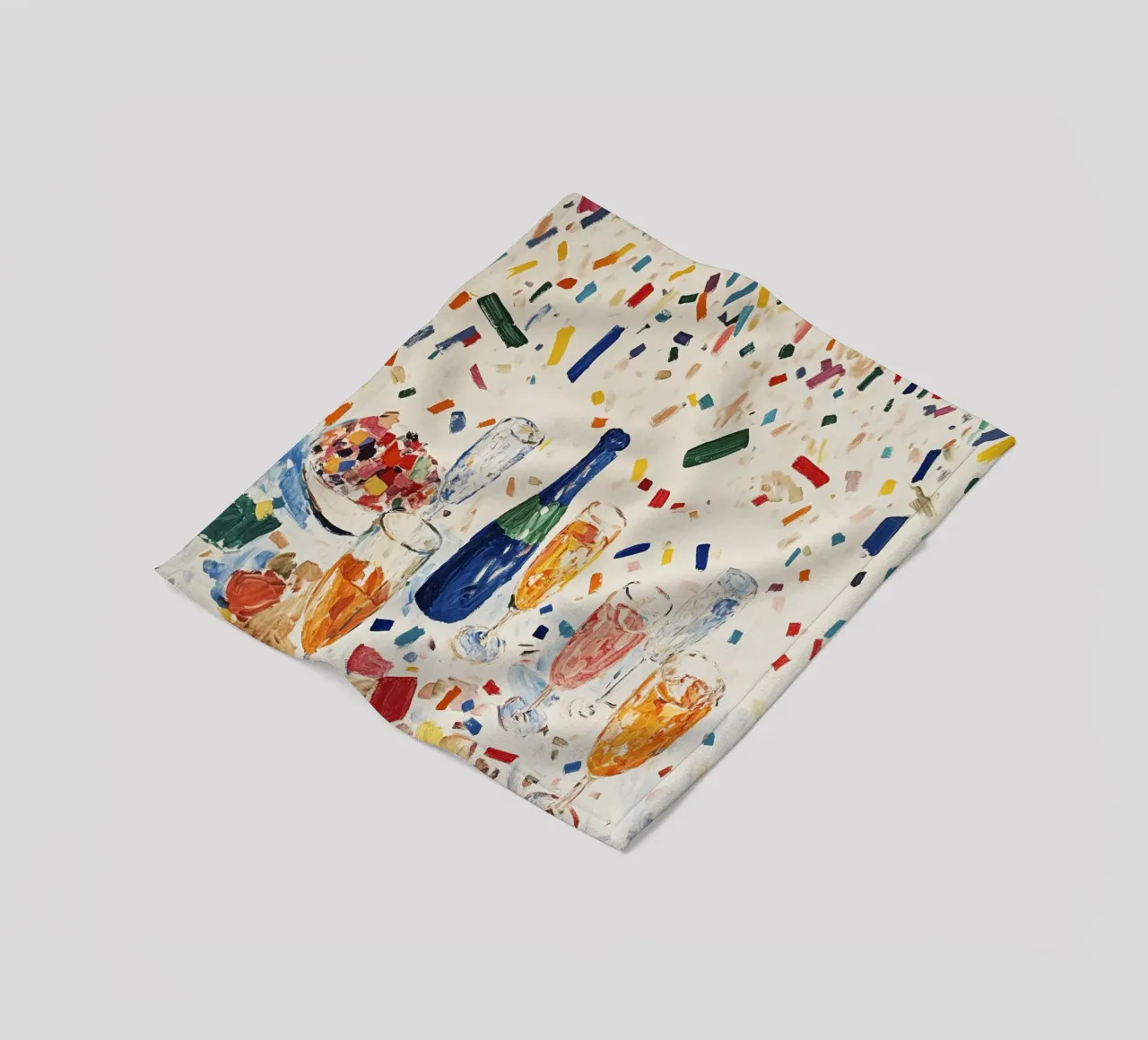 Party Time No 2 coperta in pile da treechild