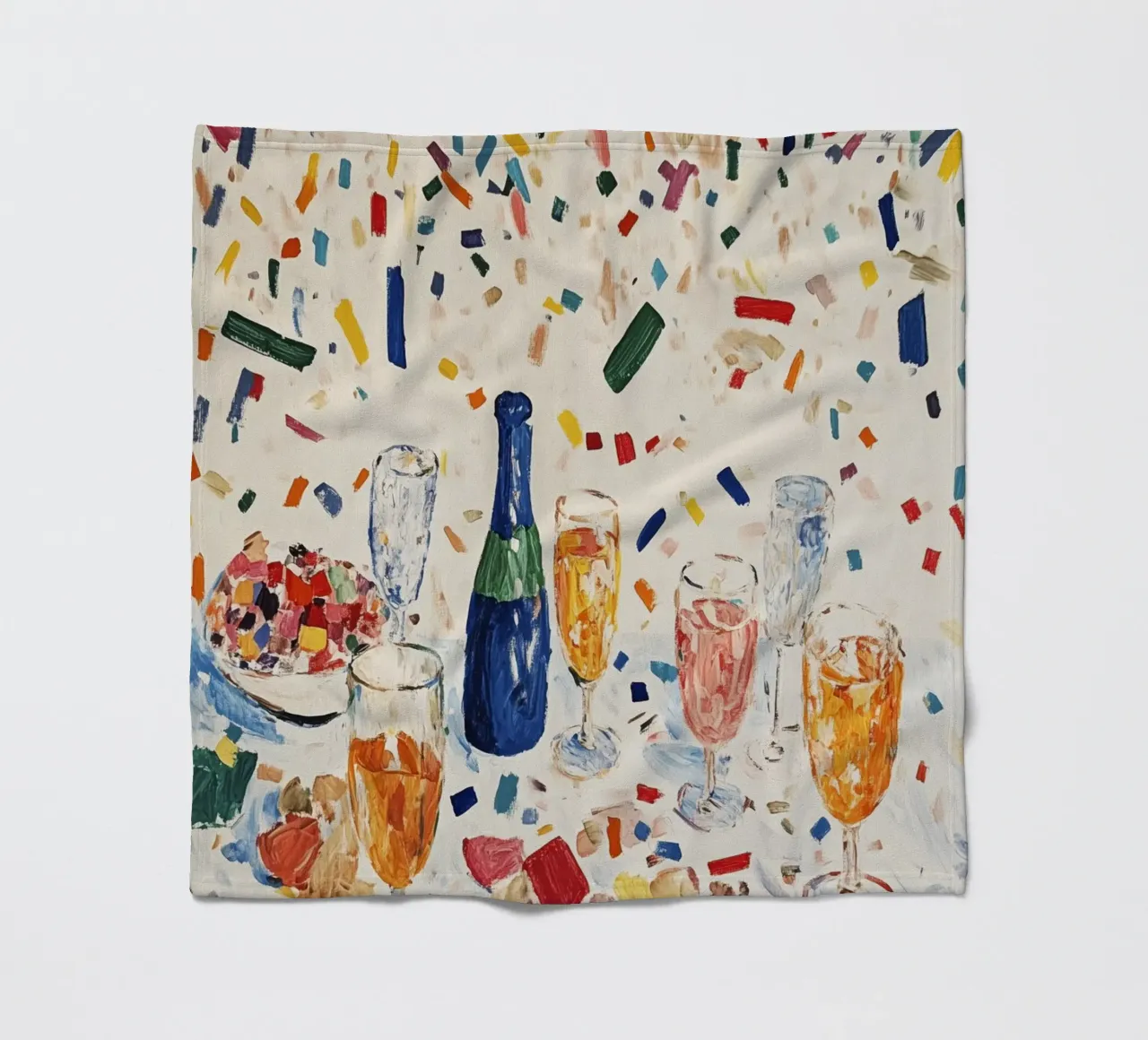 Party Time No 2 coperta in pile da treechild