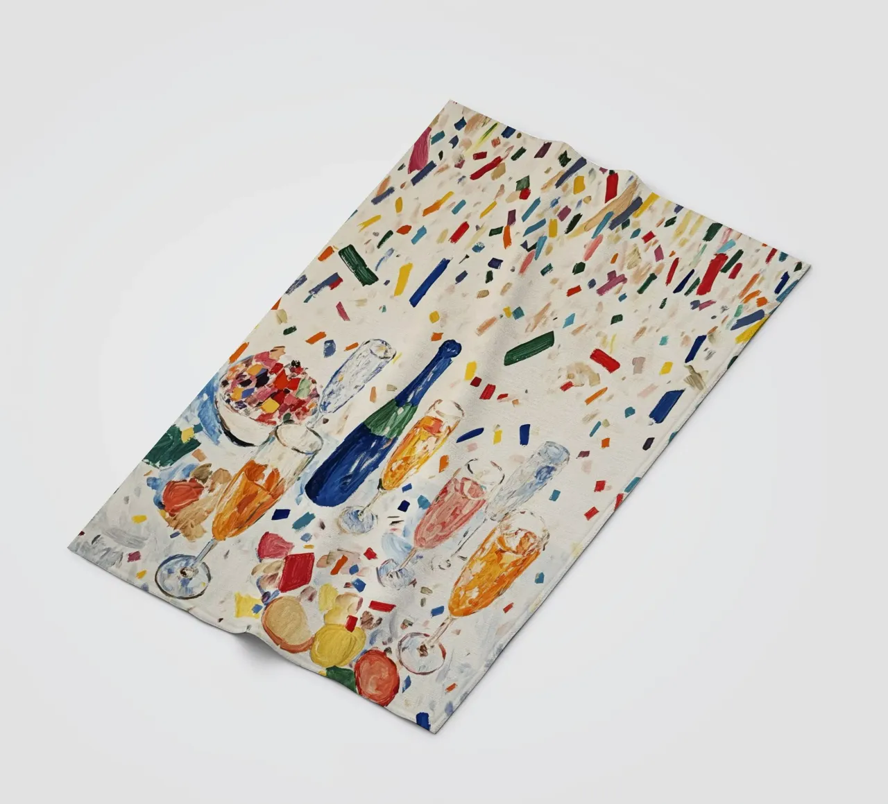 Party Time No 2 coperta in pile da treechild