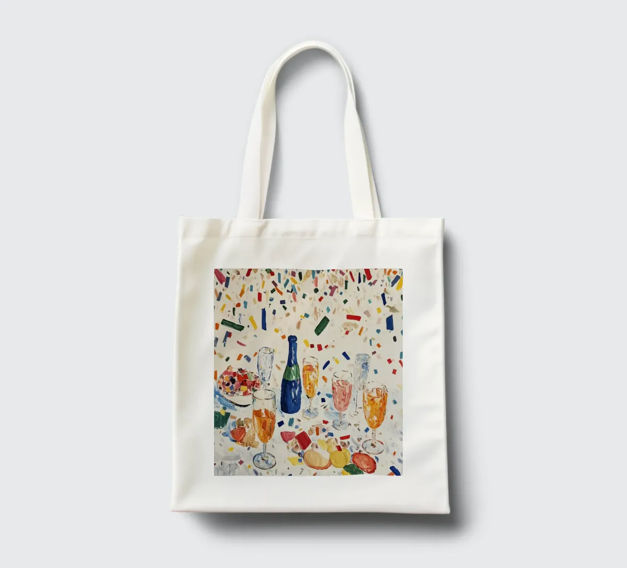 Party Time No 2 borsa in juta da treechild