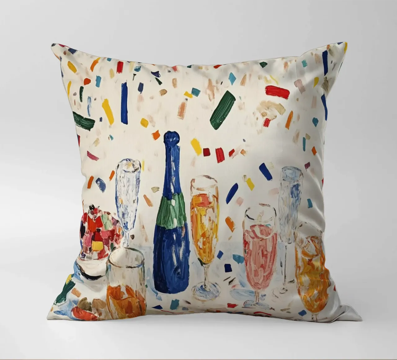 Party Time No 2 cuscino da treechild