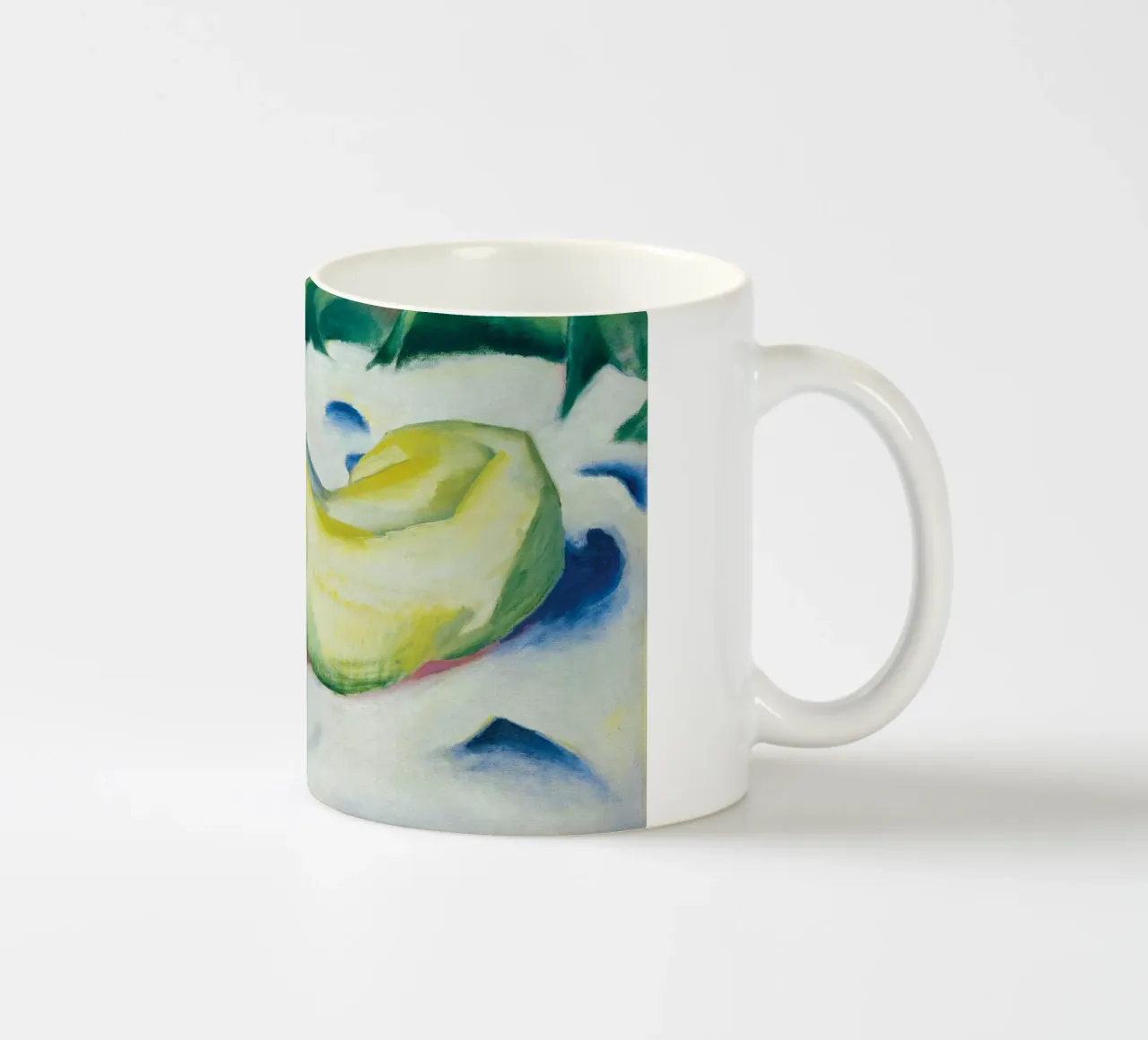 Franz Marc - Cane sdraiato sulla neve tazza in ceramica da ARTOTHEK