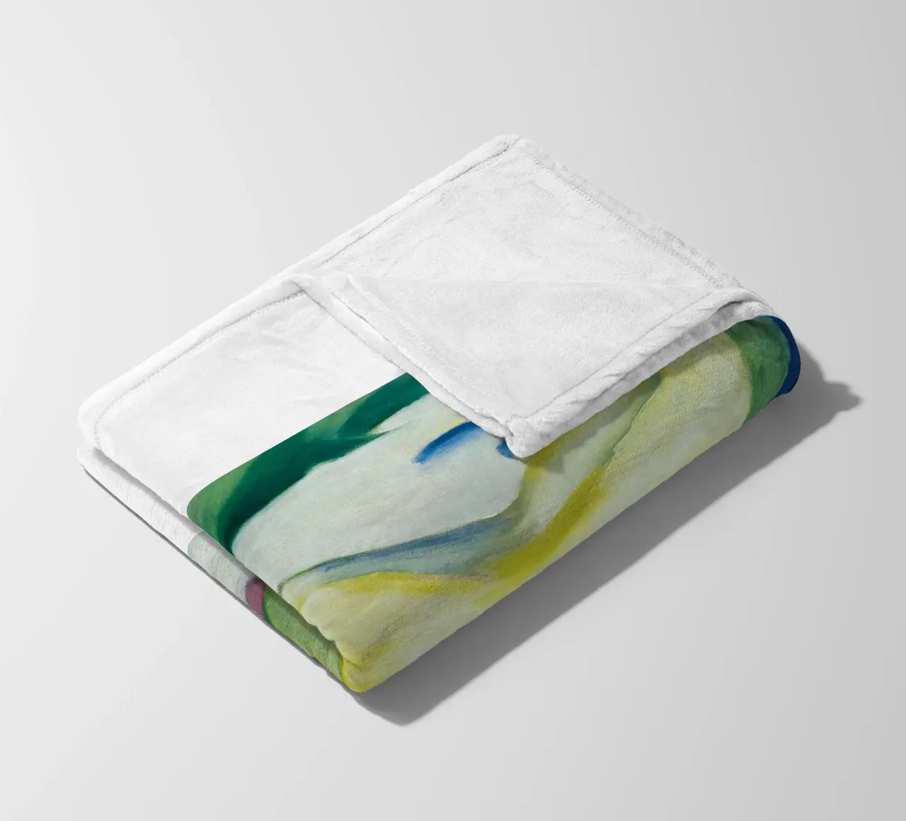 Franz Marc - Cane sdraiato sulla neve coperta in pile da ARTOTHEK