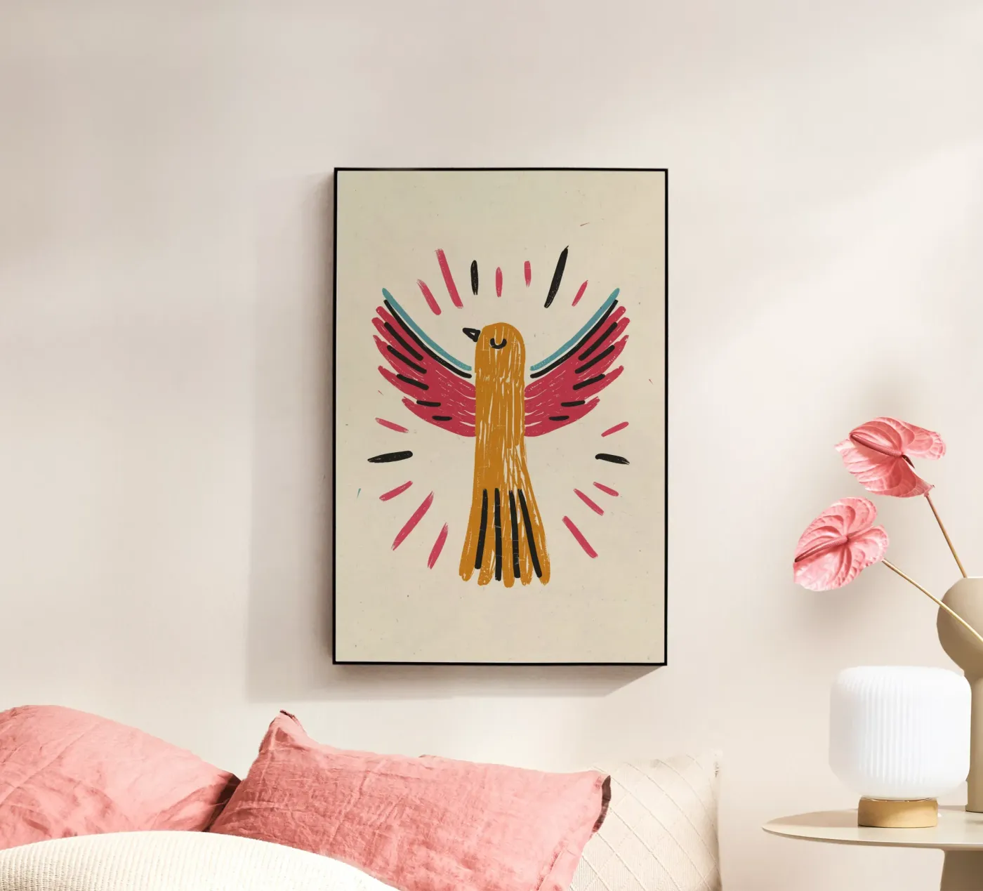 Rise Up acrylic glass by treechild