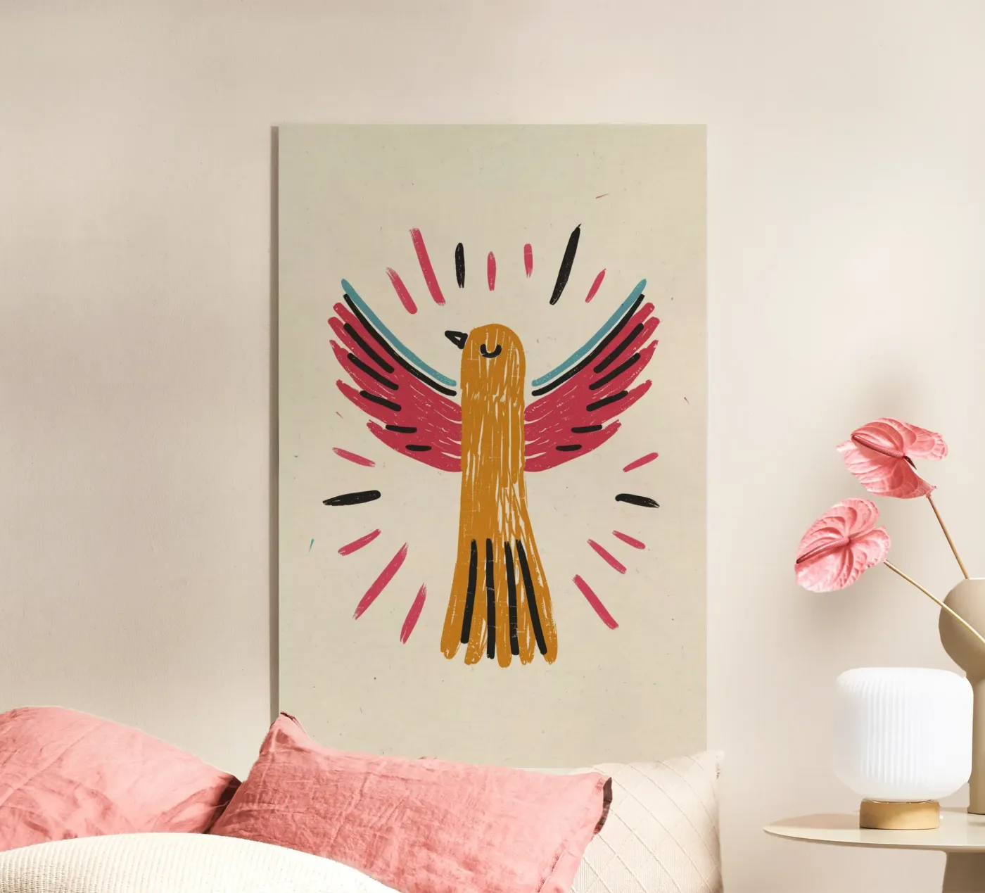 Rise Up acrylic glass by treechild