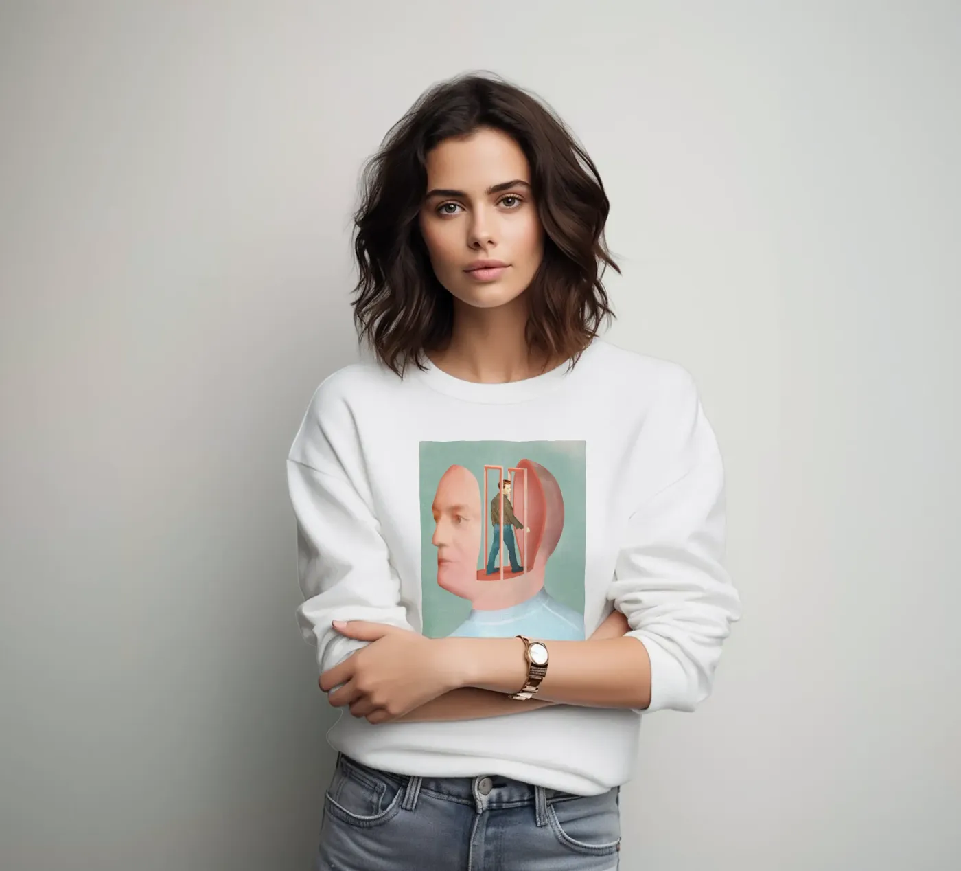 Inside Head sweat de Ellen Weinstein