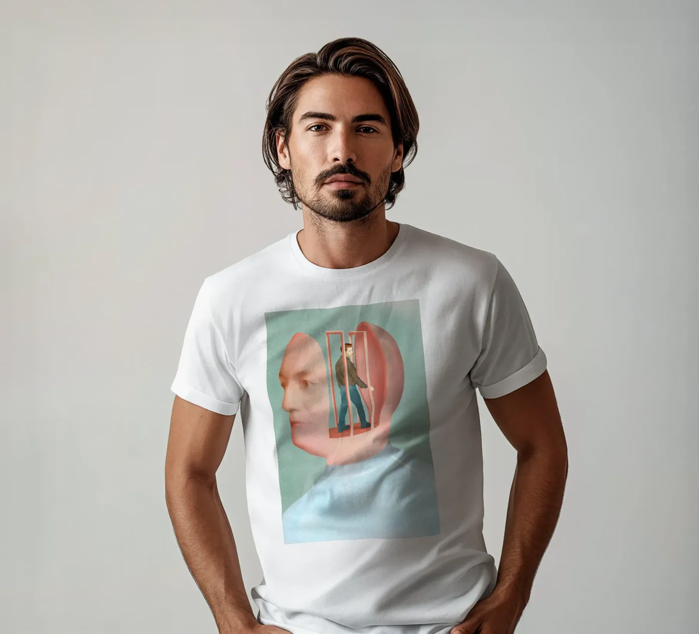 Inside Head t-shirt da Ellen Weinstein