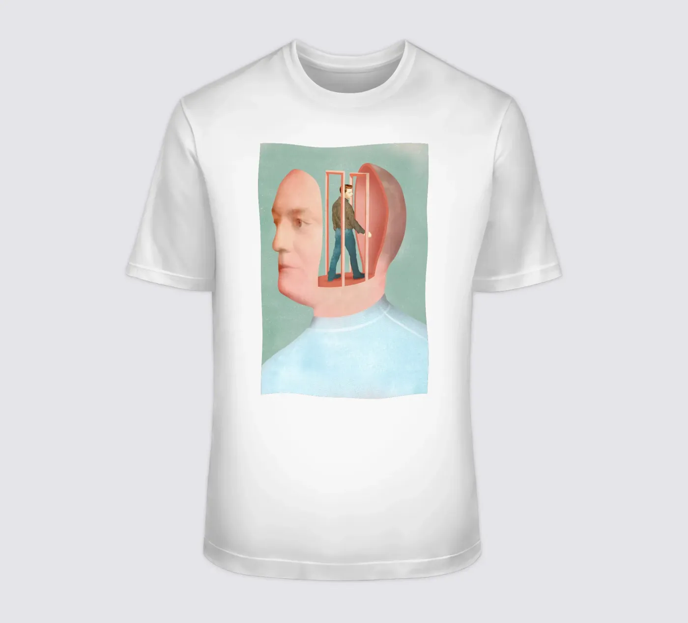 Inside Head t-shirt da Ellen Weinstein