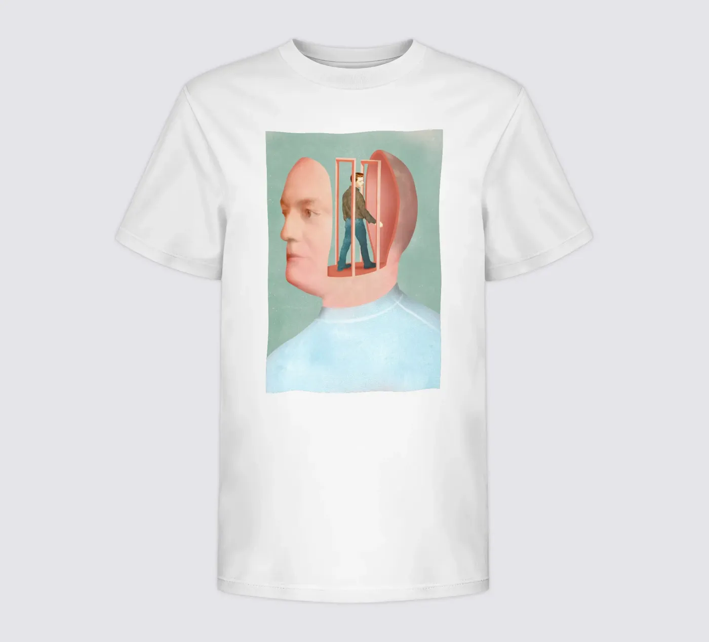 Inside Head kinder t-shirt van Ellen Weinstein