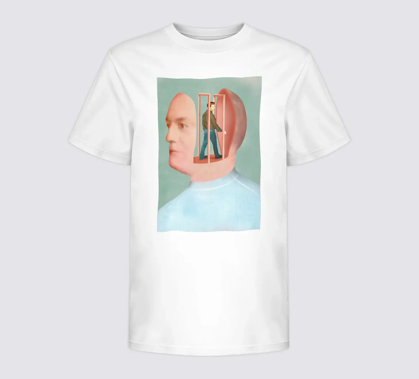 Inside Head kinder t-shirt van Ellen Weinstein
