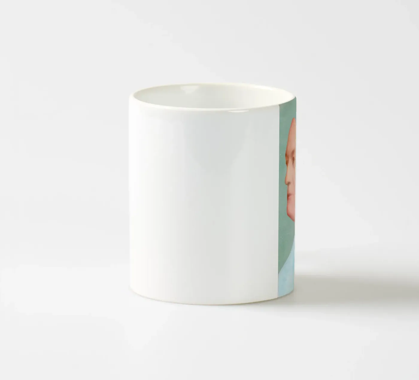 Inside Head ceramic mug by Ellen Weinstein