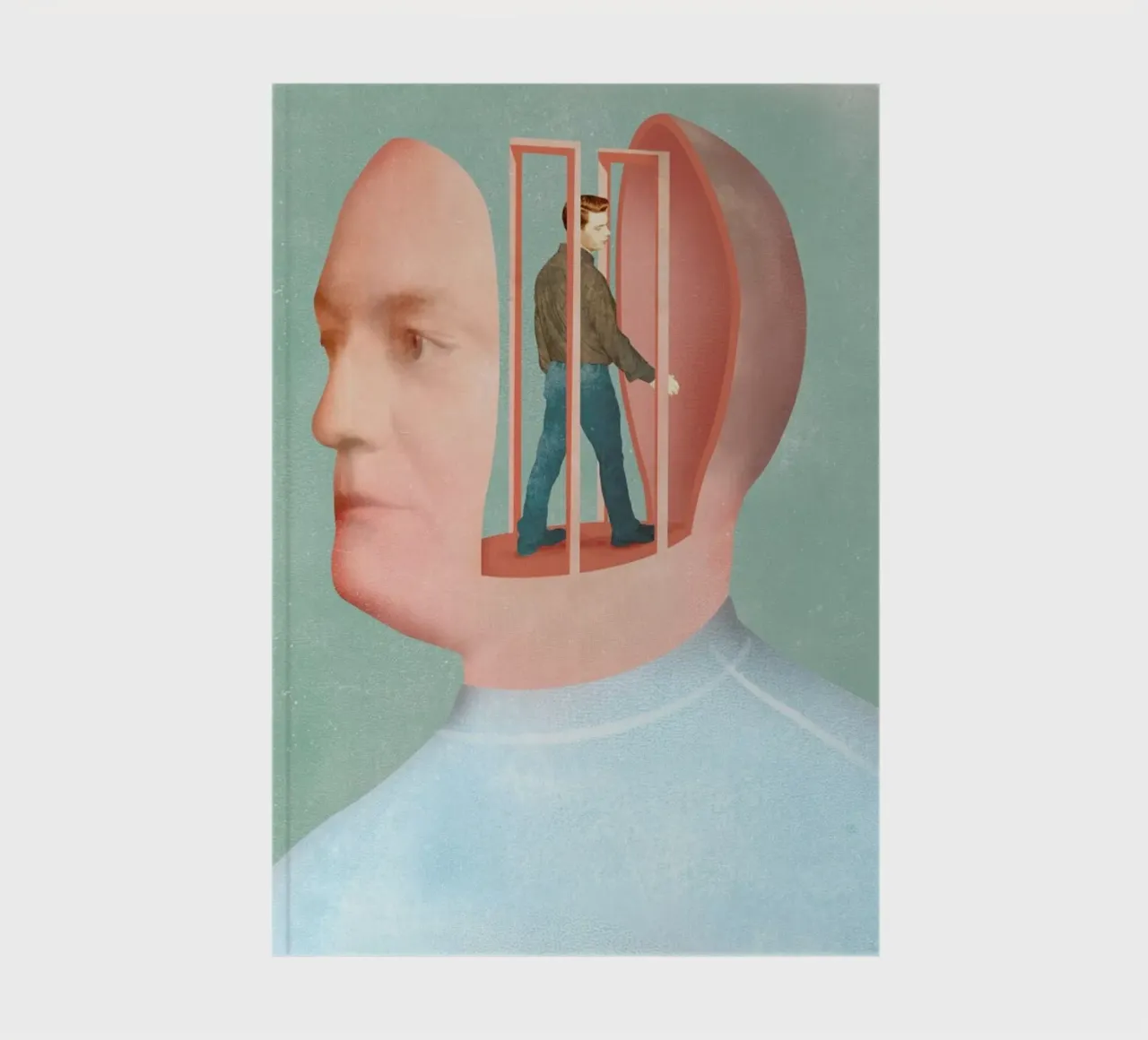 Inside Head notebook by Ellen Weinstein