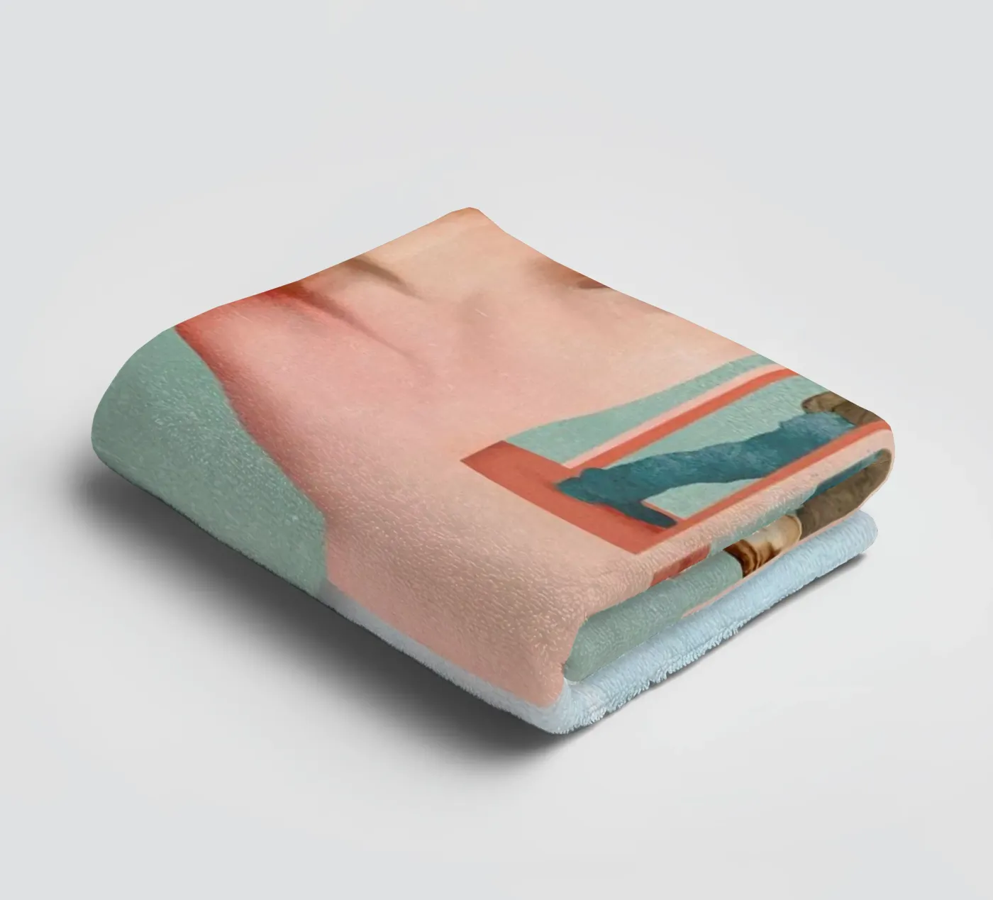 Inside Head badhanddoek van Ellen Weinstein