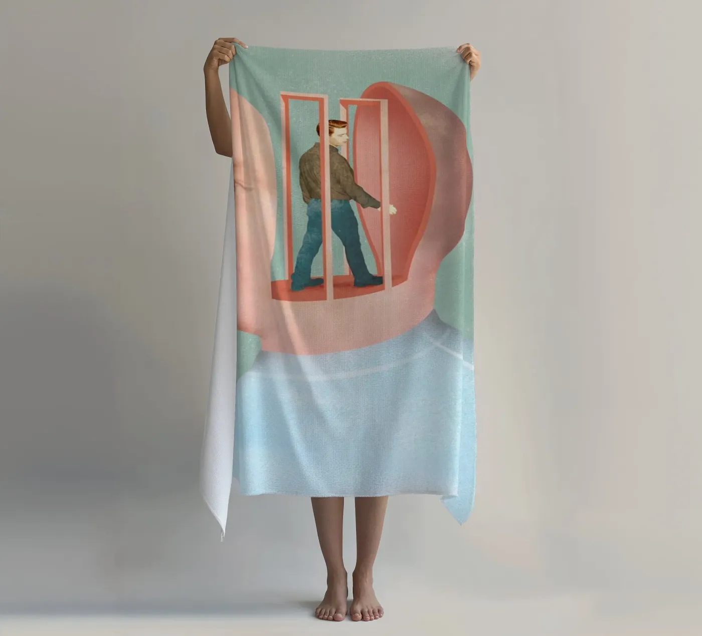 Inside Head telo mare da Ellen Weinstein