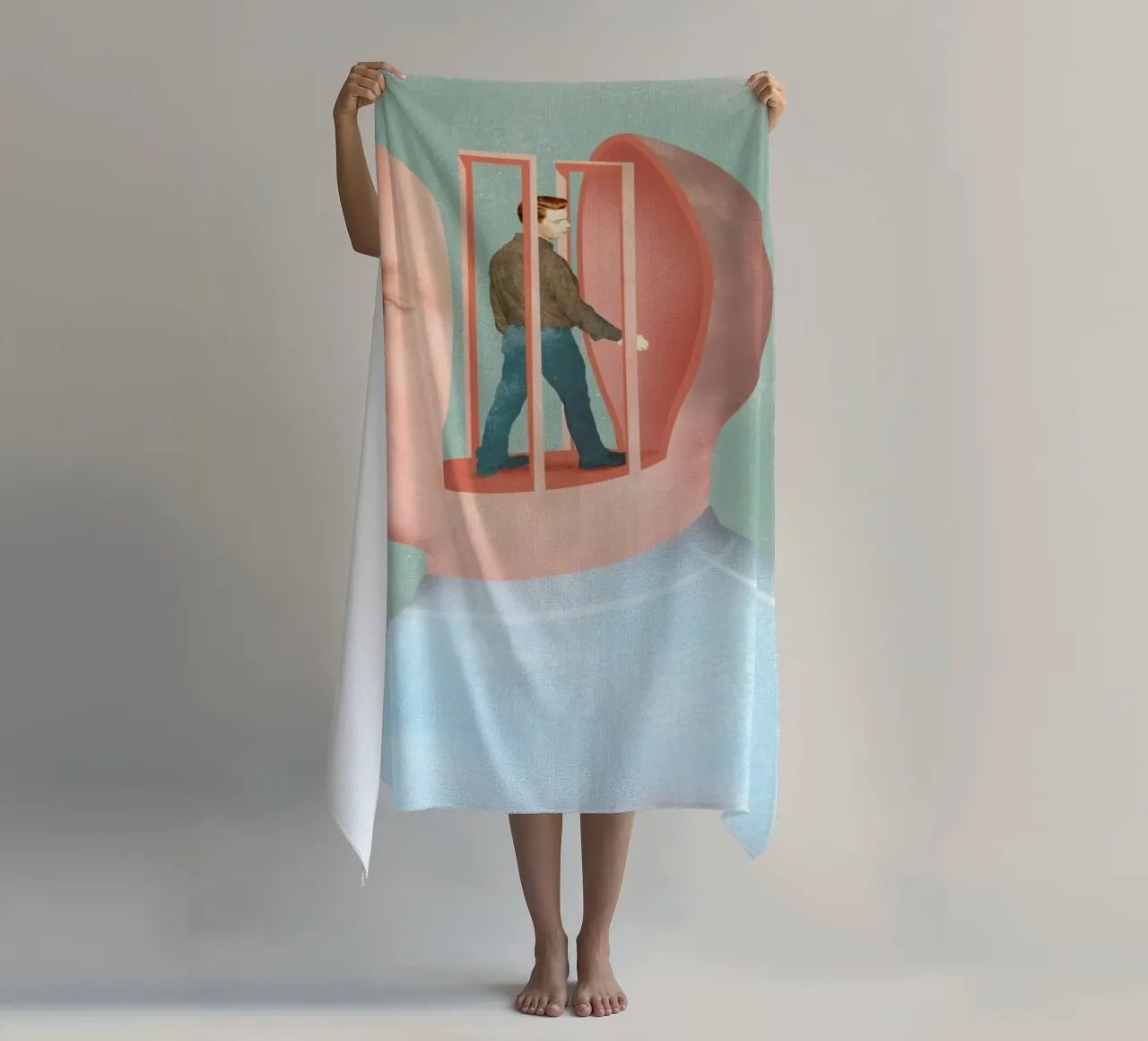 Inside Head telo mare da Ellen Weinstein