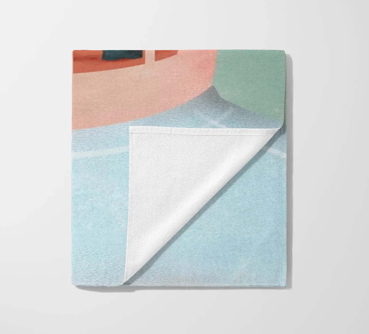 Inside Head beach towel by Ellen Weinstein