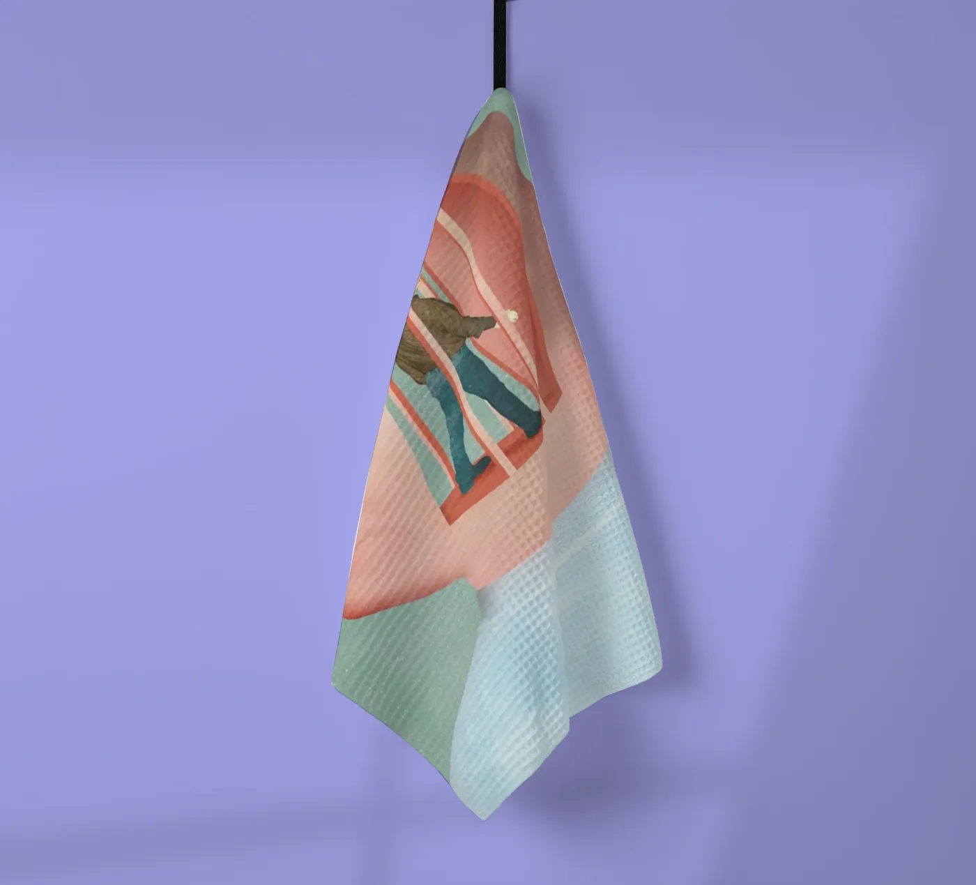 Inside Head theedoek van Ellen Weinstein