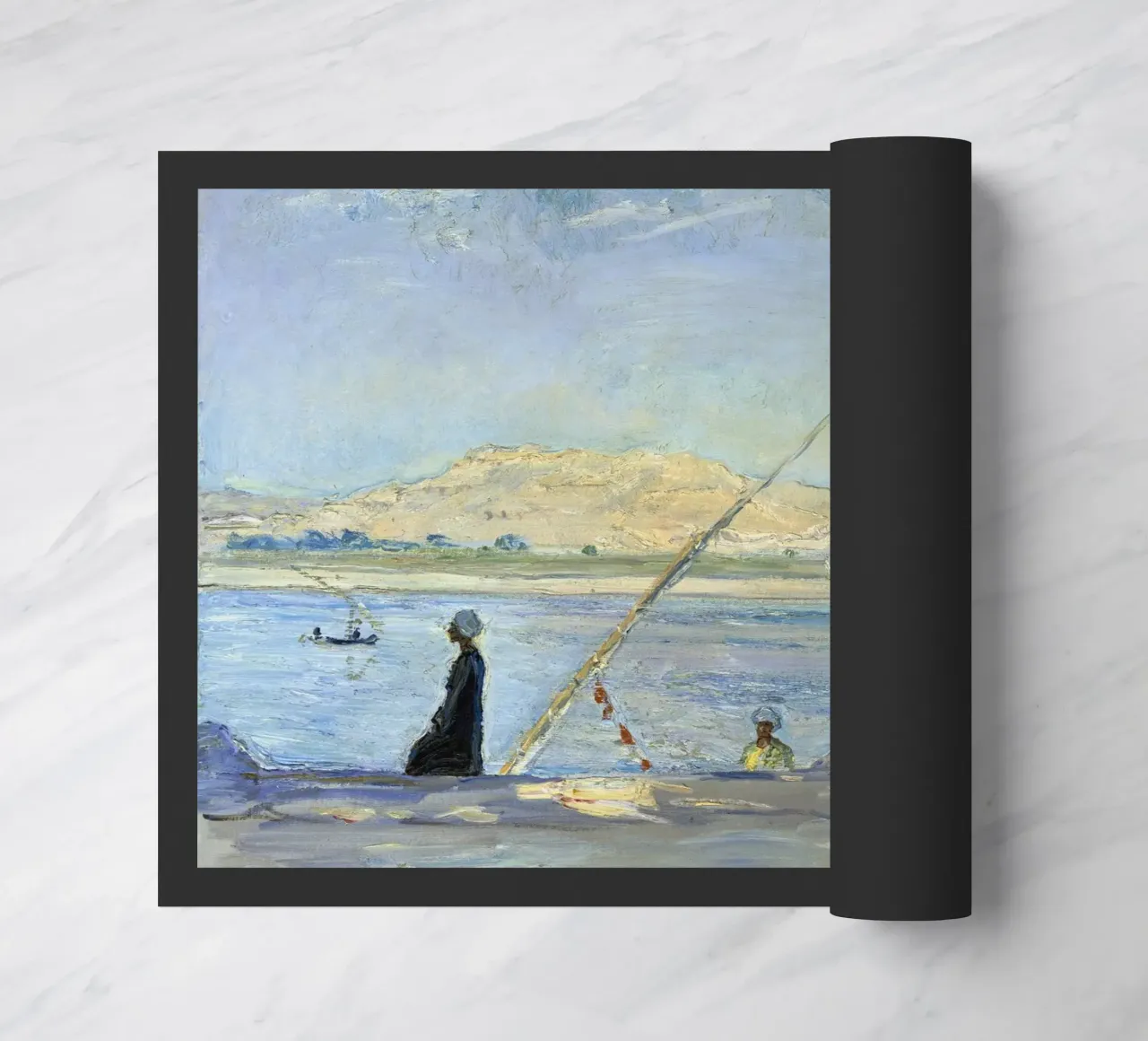 Max Slevogt - Mattina a Luxor zerbino da ARTOTHEK