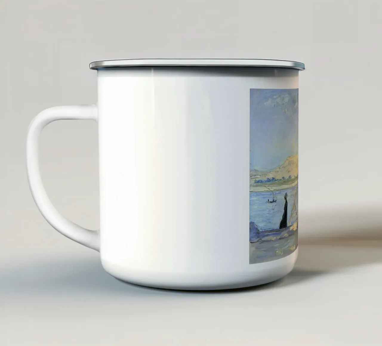 Max Slevogt - Mattina a Luxor tazza in smalto da ARTOTHEK