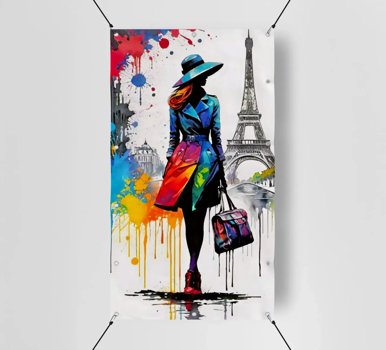 Paris telo in pvc da Eni Brandon