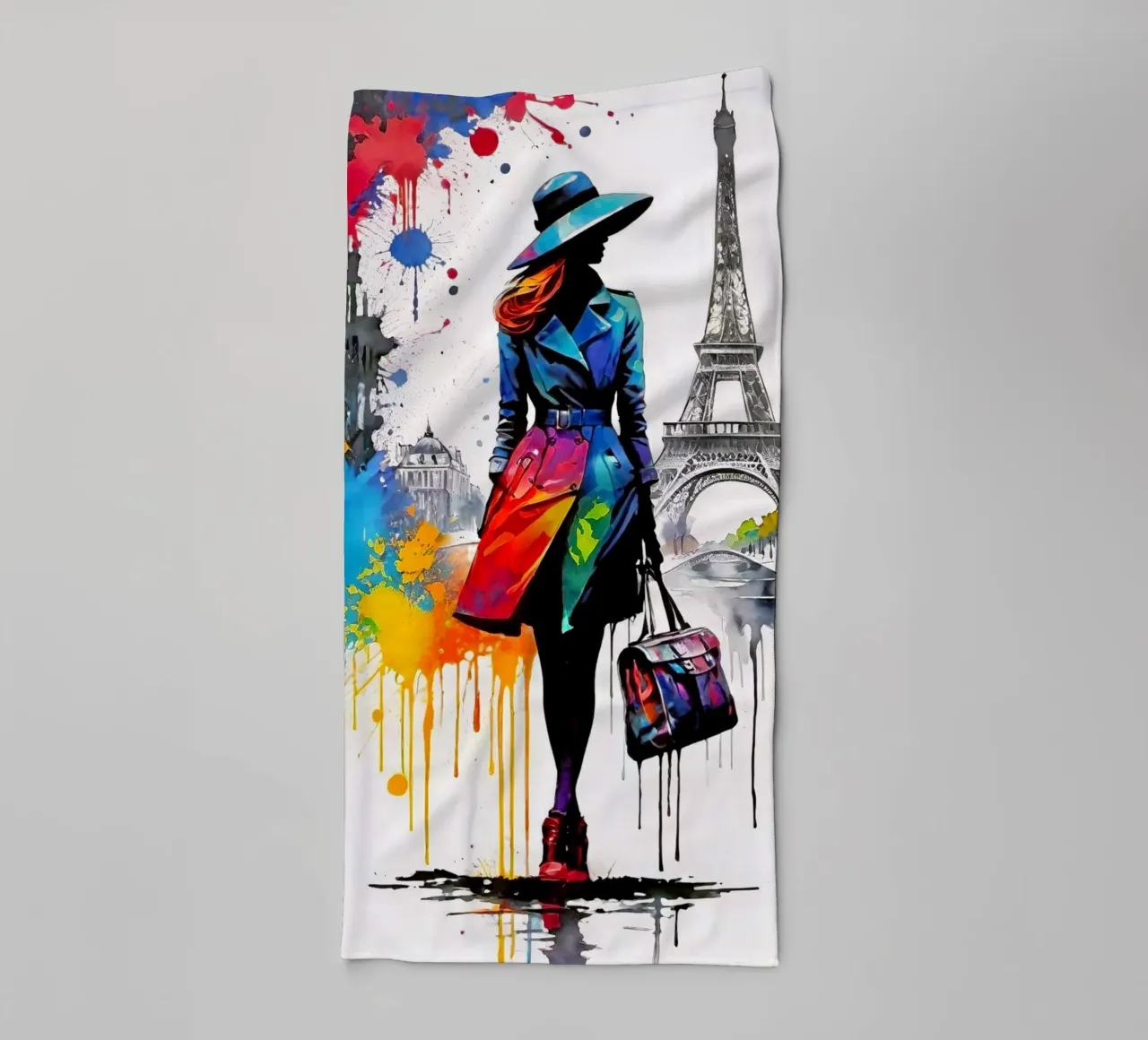 Paris asciugamano da bagno da Eni Brandon