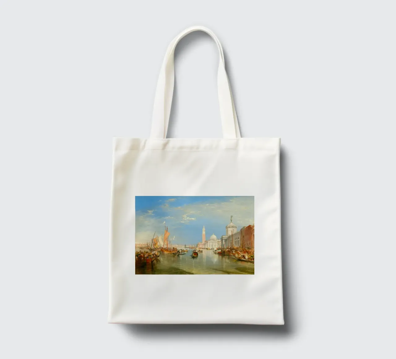 Turner - The Dogana and San Giorgio Maggiore in Venice borsa in juta da ARTOTHEK