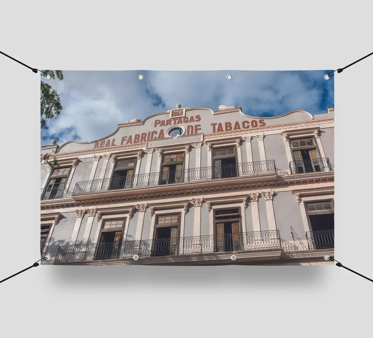Partagas Tabacos telo in pvc da Dave Hare Photography