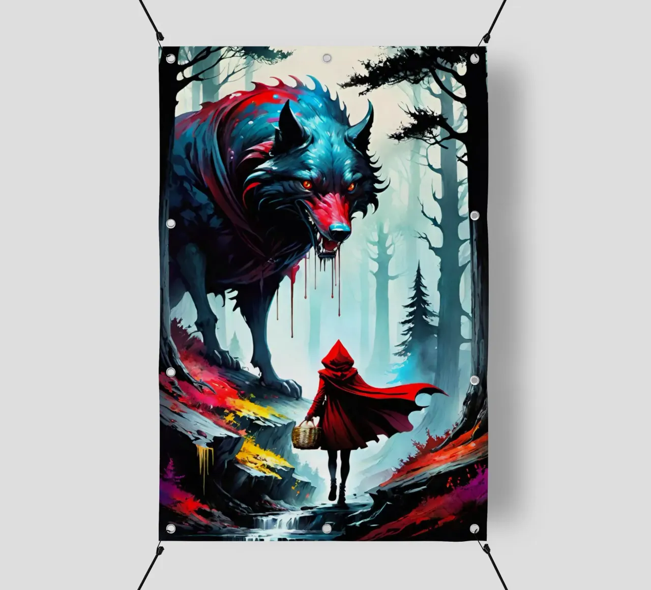 Wolfsbrut telo in pvc da Eni Brandon
