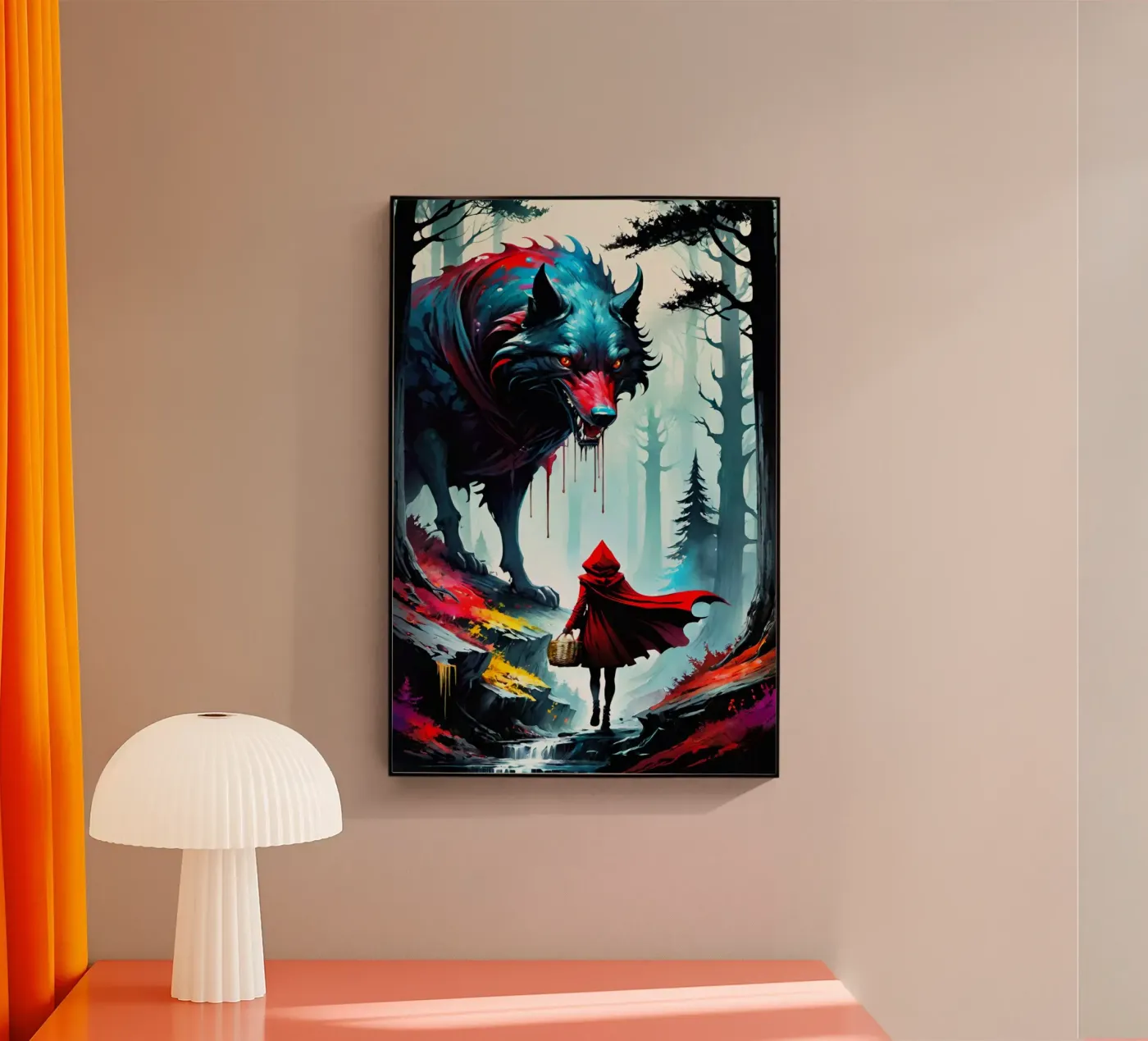 Wolfsbrut plexiglas de Eni Brandon