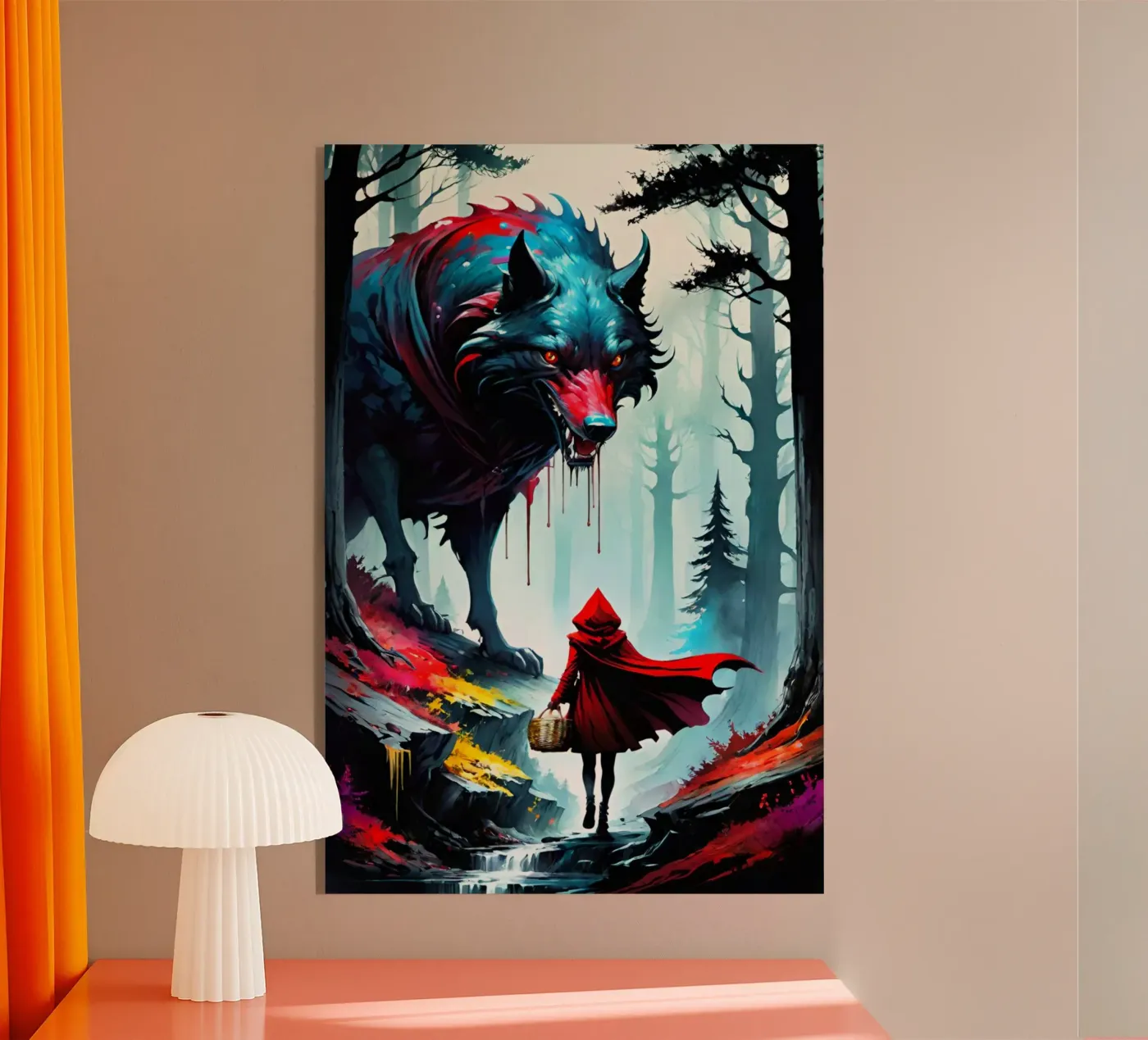 Wolfsbrut plexiglas de Eni Brandon