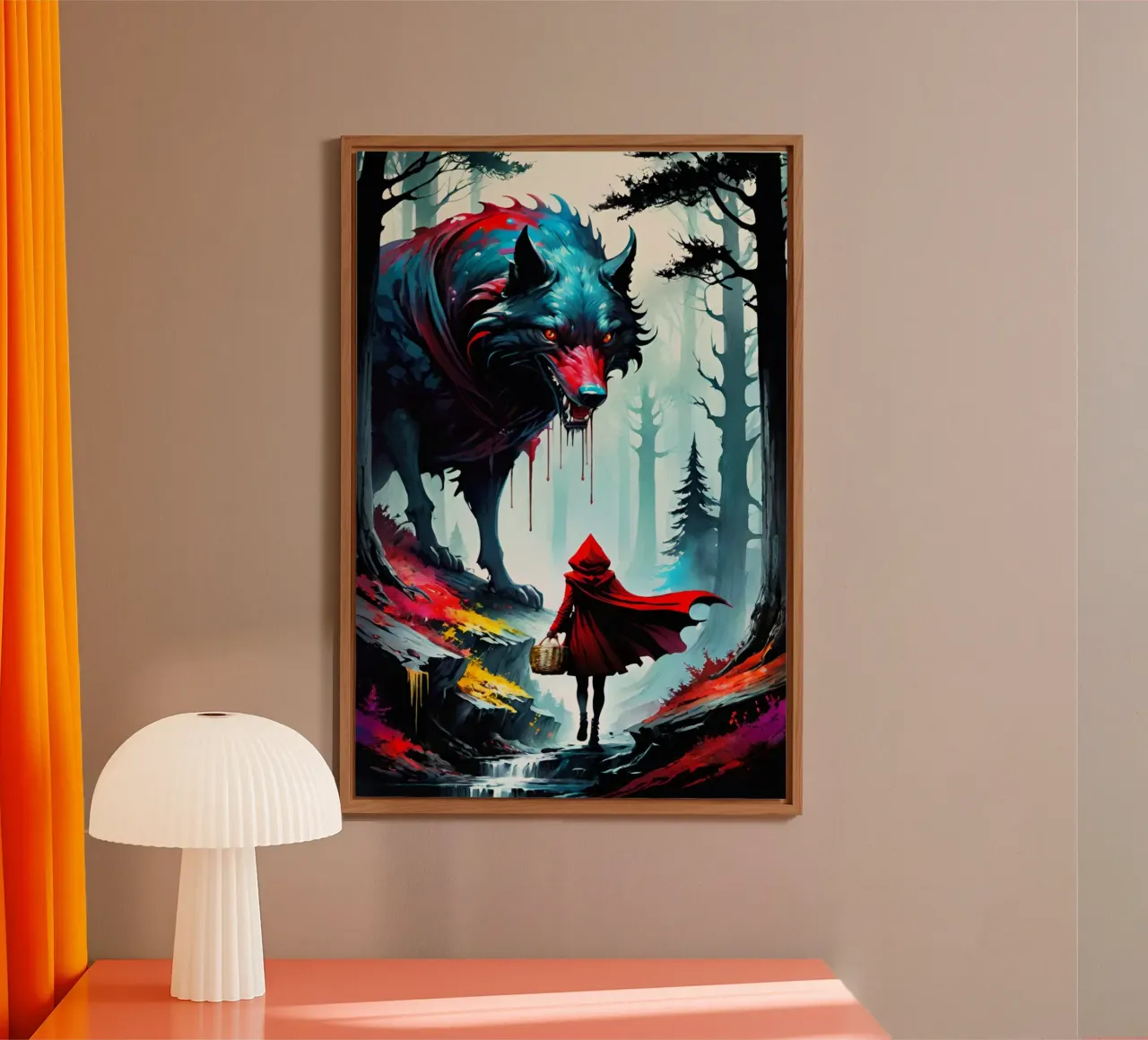 Wolfsbrut alluminio dibond da Eni Brandon