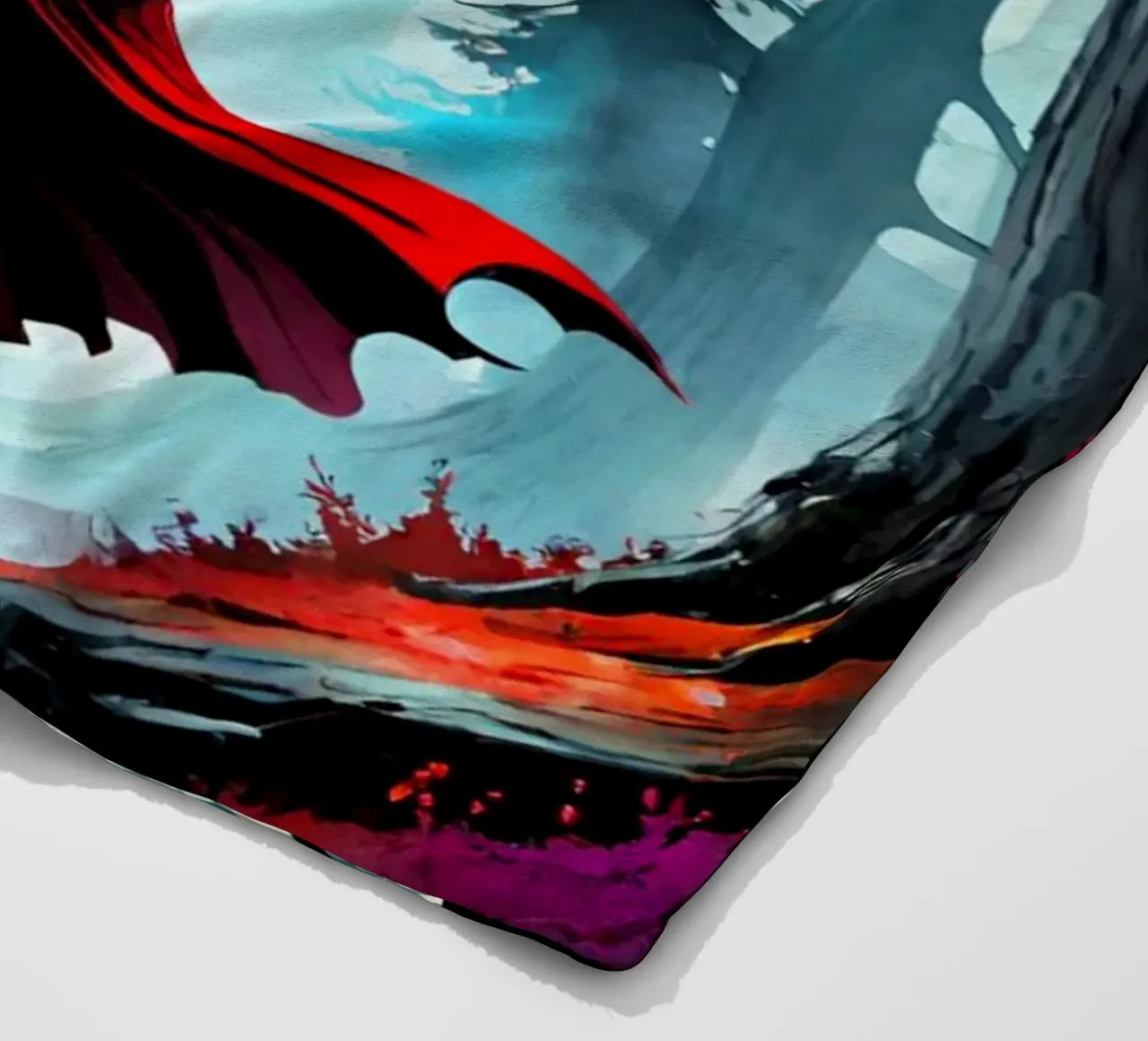 Wolfsbrut fleece blanket by Eni Brandon