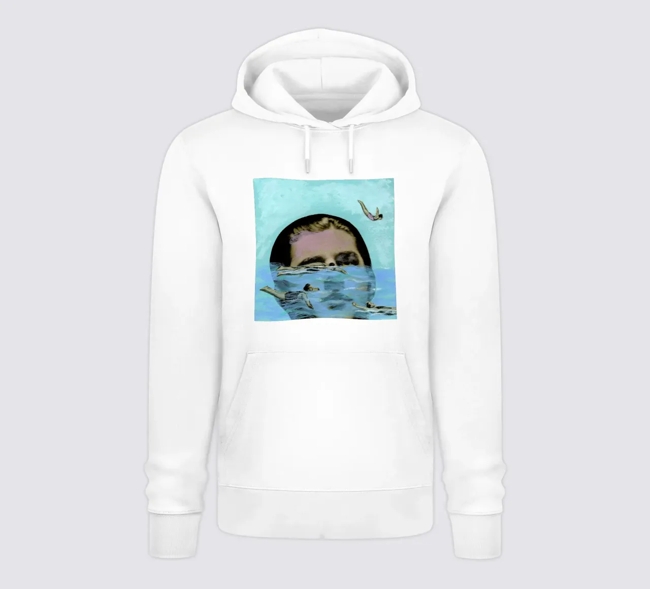Man Overboard hoodie van Ellen Weinstein