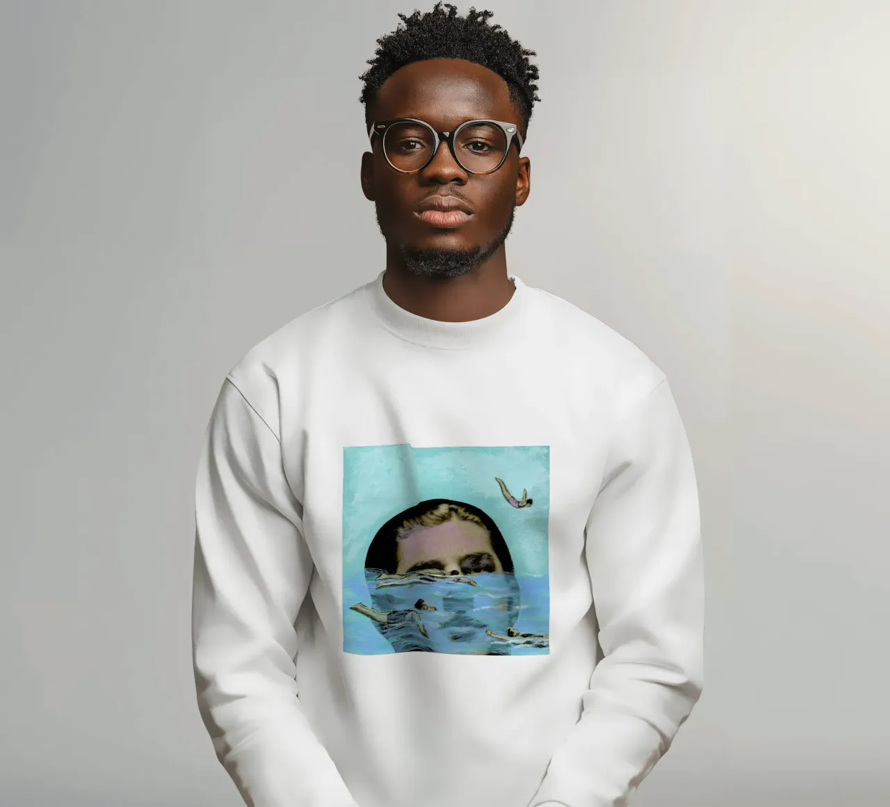 Man Overboard sudadera de Ellen Weinstein