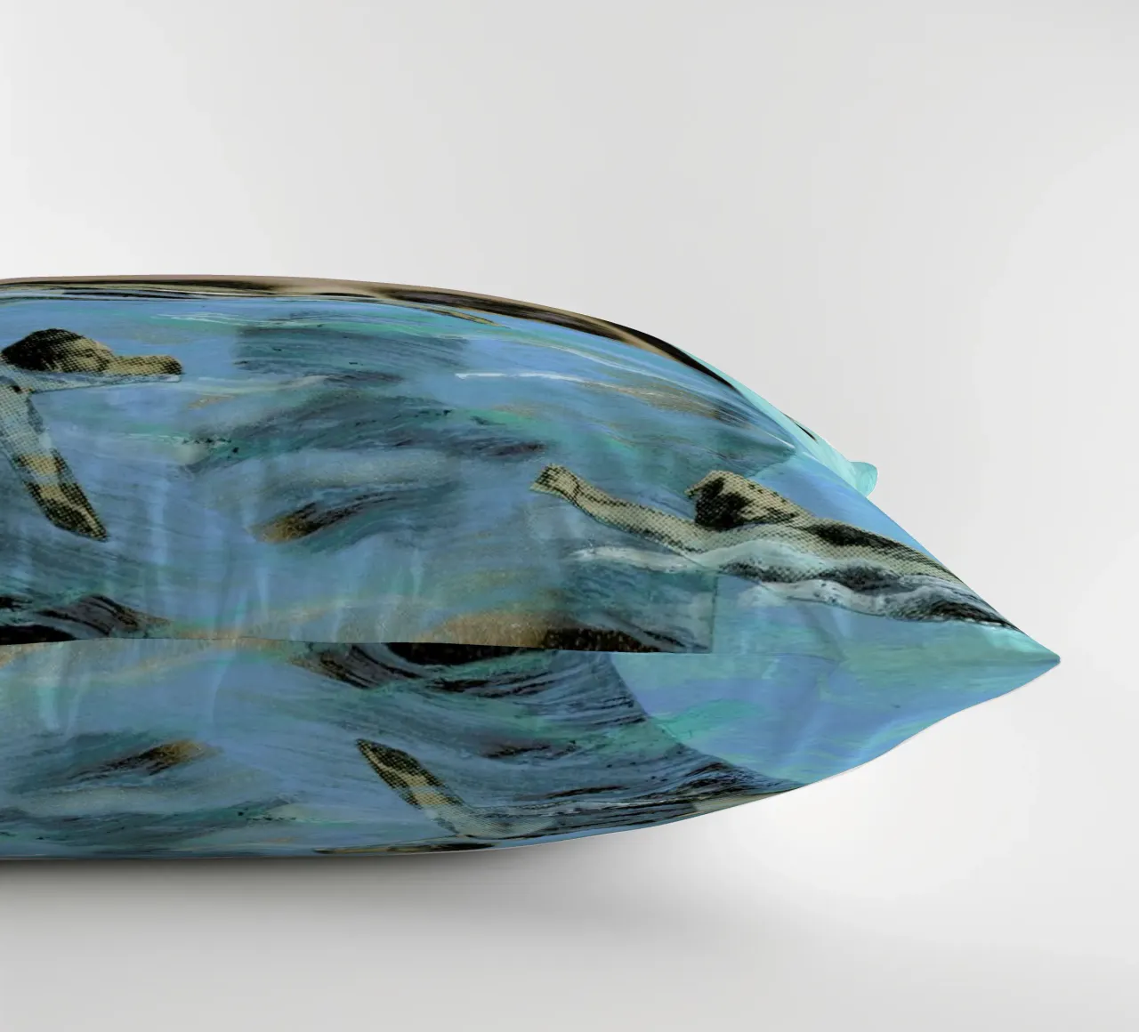 Man Overboard cuscino da Ellen Weinstein