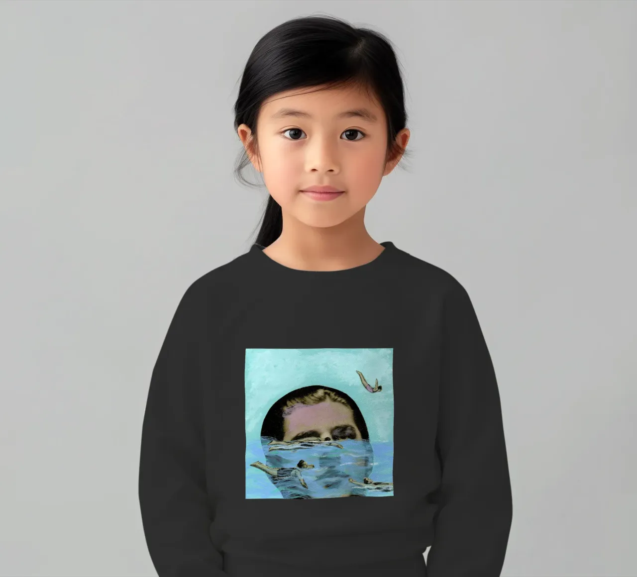 Man Overboard felpa bambino da Ellen Weinstein