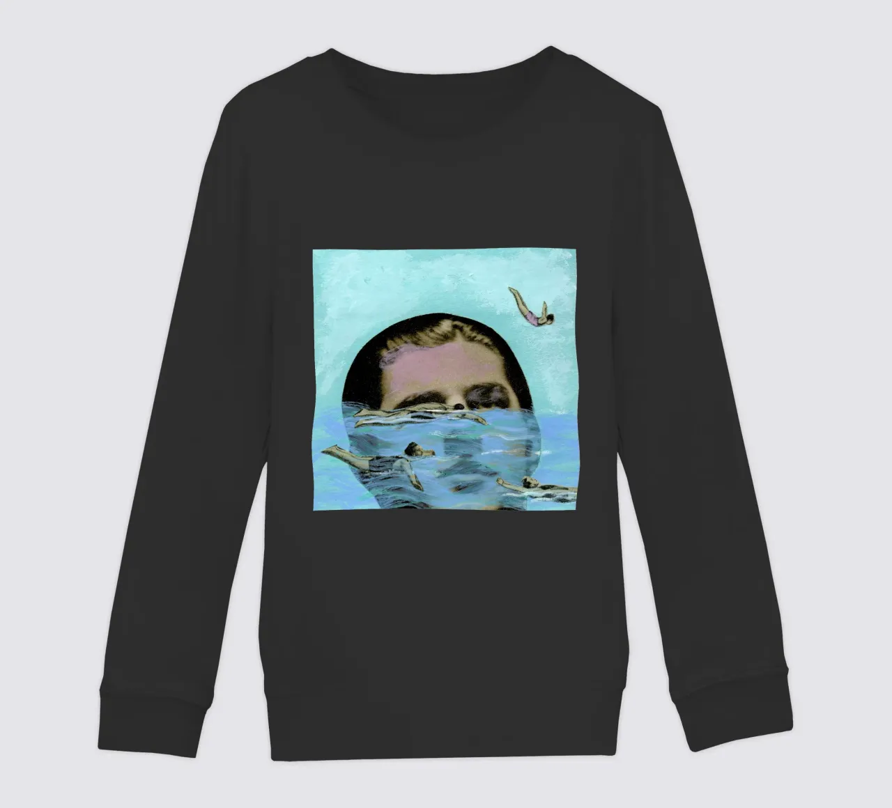 Man Overboard felpa bambino da Ellen Weinstein