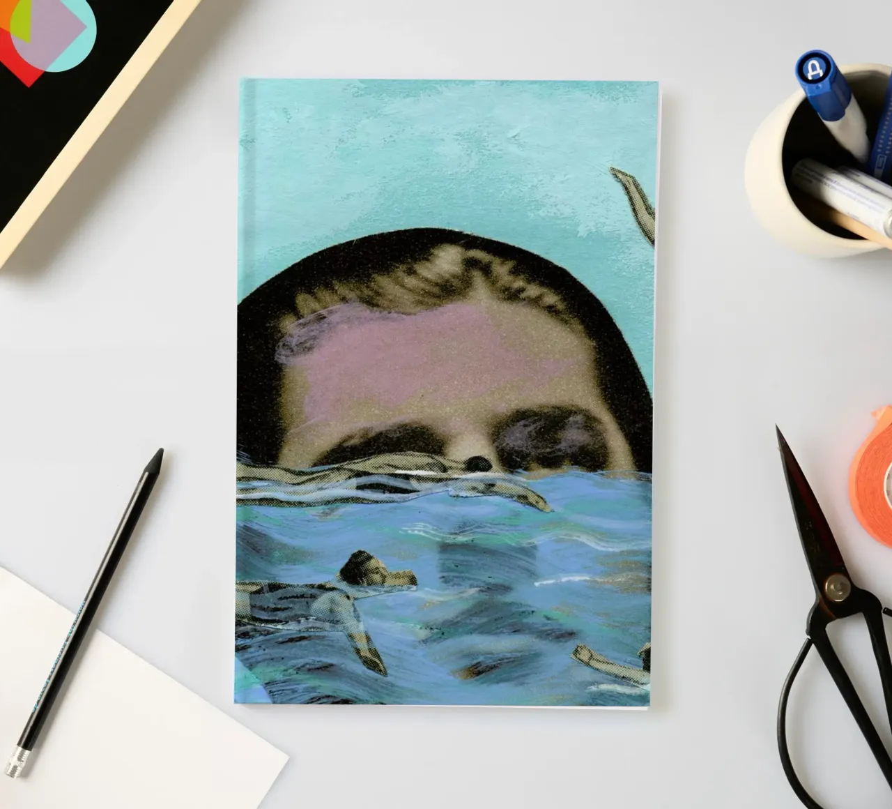 Man Overboard notebook by Ellen Weinstein