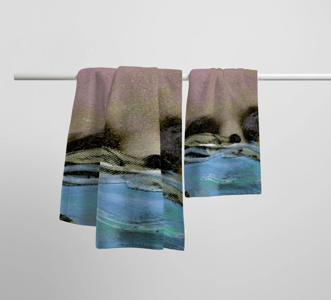 Man Overboard asciugamano da bagno da Ellen Weinstein