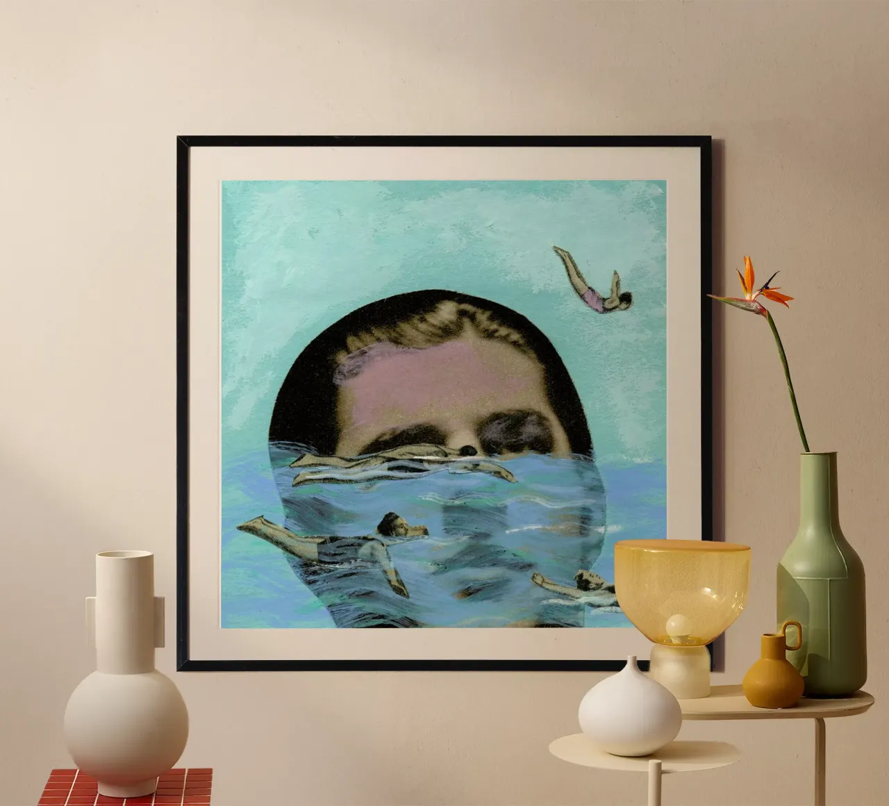 Man Overboard poster da Ellen Weinstein