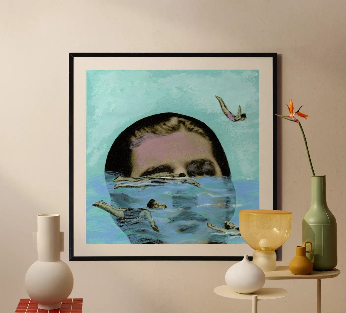 Man Overboard poster da Ellen Weinstein